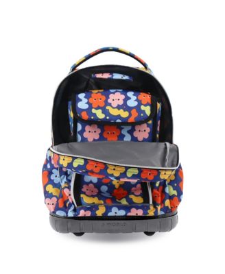 Boys Lollipop 16" Rolling Backpack with Insulated Lunch Bag
