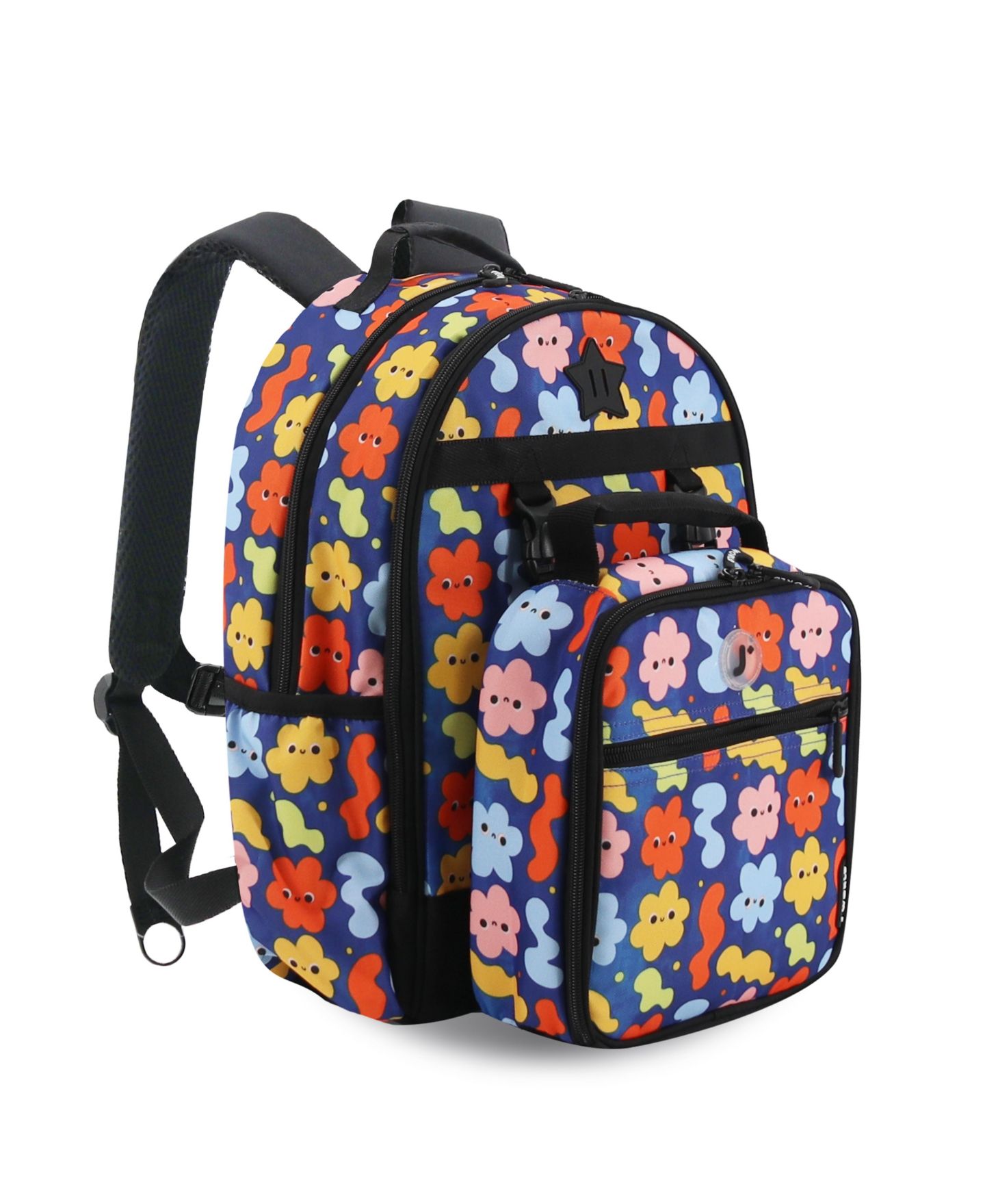 Рюкзак J World Boys Duet 16" With Detachable Lunch Box, цвет: Облачный — фото 1