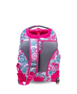 Boys Lollipop 16" Rolling Backpack with Insulated Lunch Bag