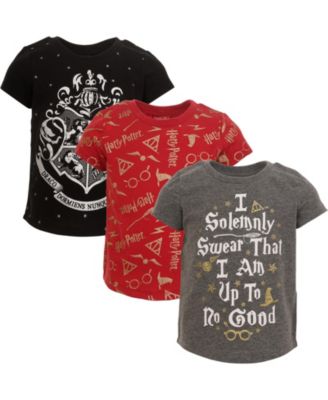 Girls 3 Pack T-Shirts to