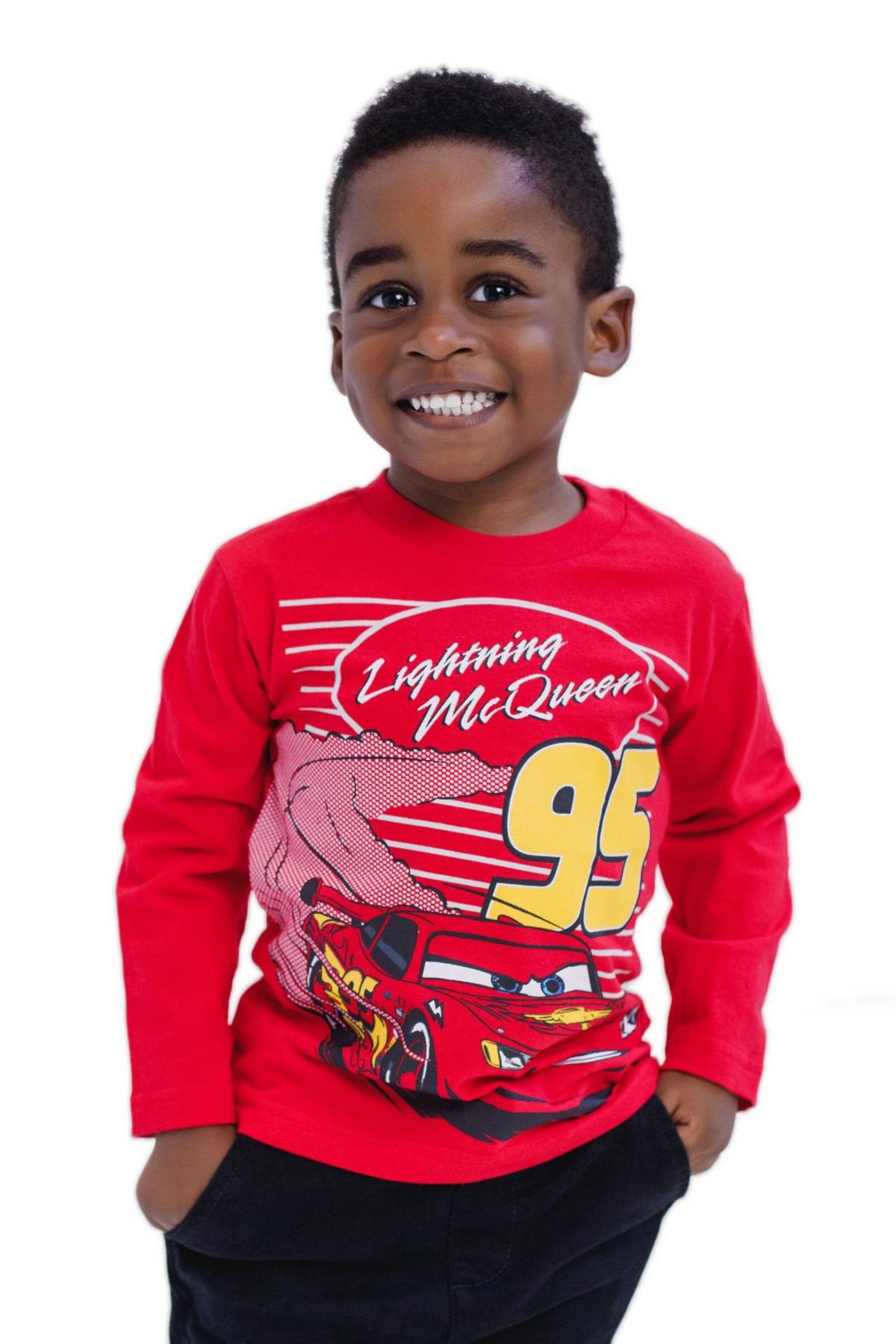 Disney Boys Toy Story Cars Lion King Guard Mickey Mouse 2 Pack Cosplay Long Sleeve T-Shirts to