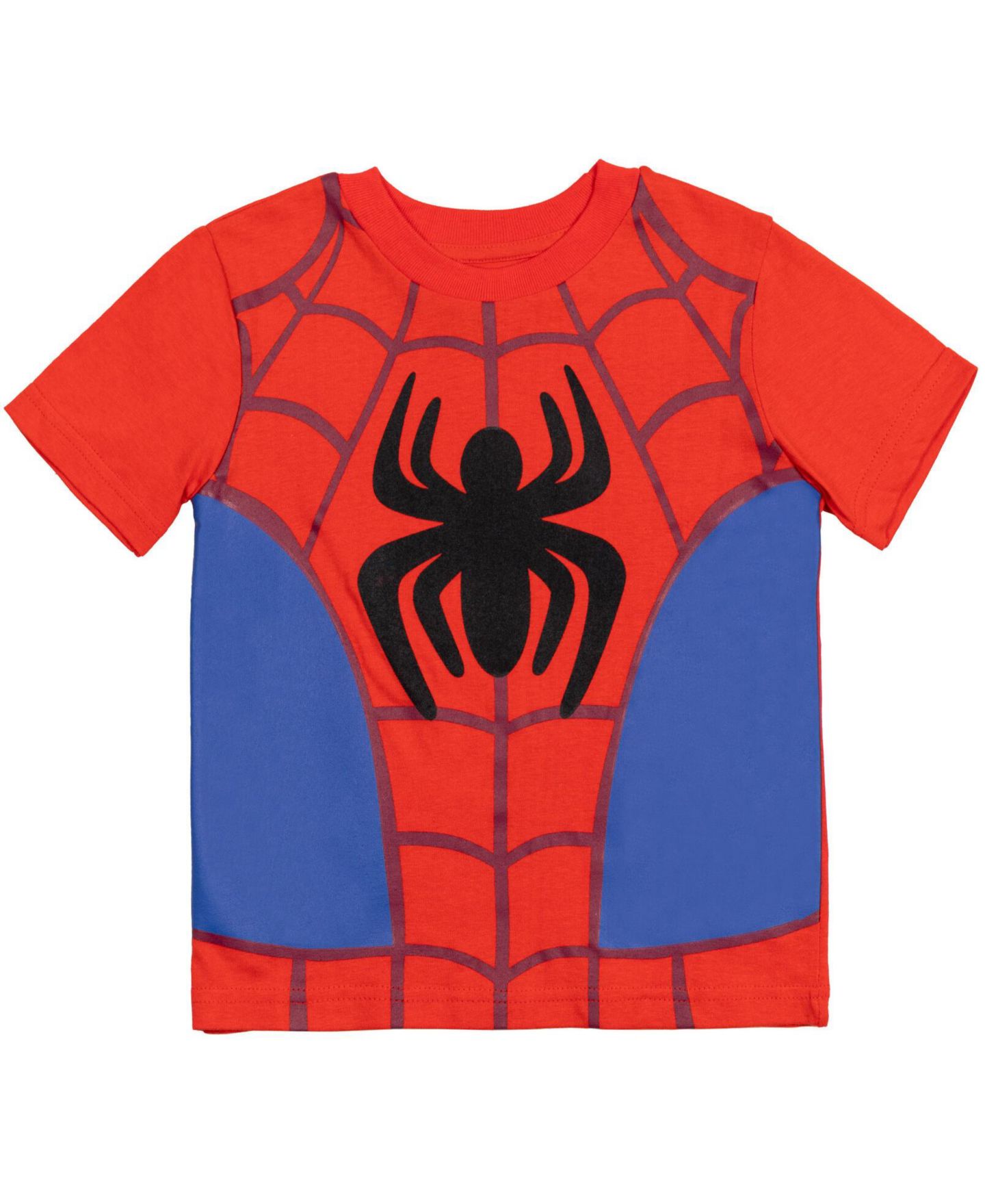 Футболки Spidey and His Amazing Friends Marvel Avengers 3 Pack T-Shirts для мальчиков-малышей, цвет: Синий / Серый — фото 5