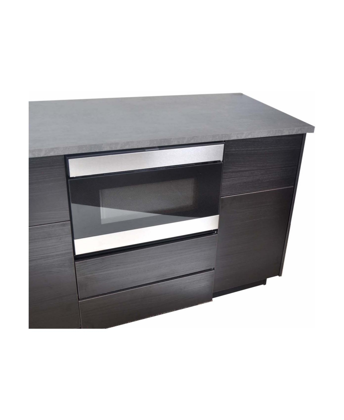 Sharp 24 in. Under the Counter Microwave Drawer Oven Pedestal