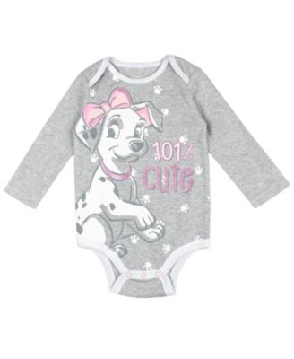 Baby Girls Disney Classics 5 Pack Bodysuits