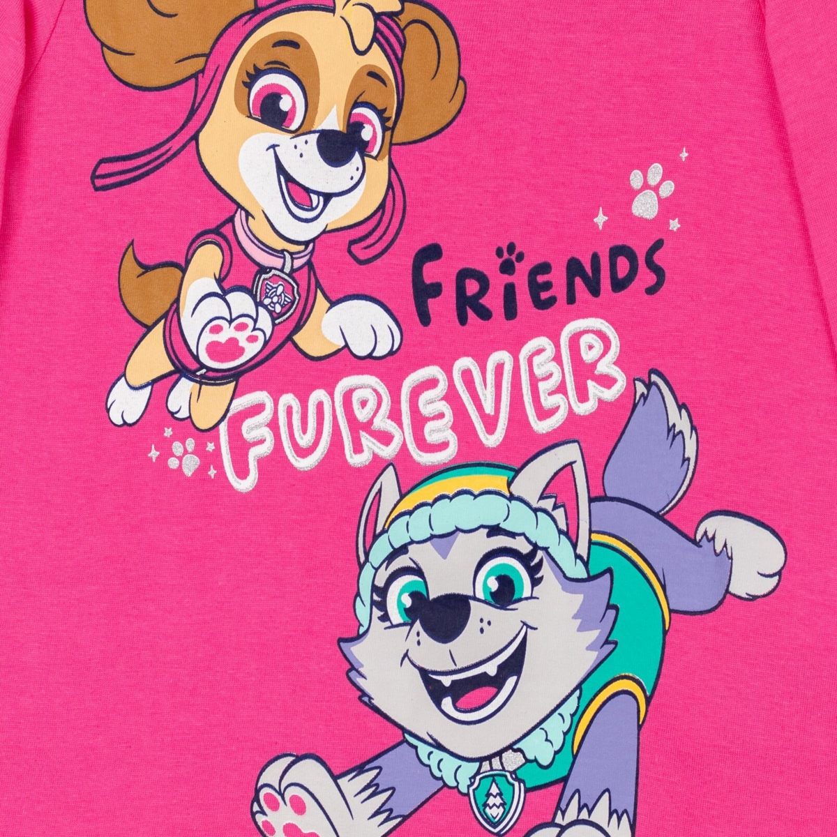 Paw Patrol Girls 2 Pack Pullover T-Shirts
