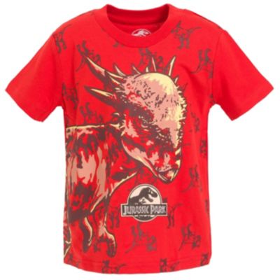 Boys Jurassic World Jurassic World Dinosaur T-Rex 4 Pack T-Shirts