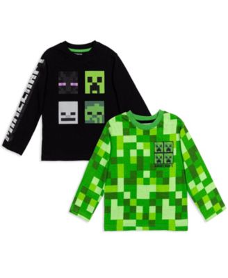 Boys Mobs 2 Pack Long Sleeve Graphic T-Shirt [SizeDescription1]