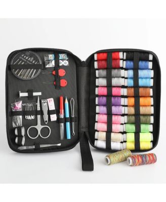 Sewing Kit with Notions Scissor Thread for Travel and Emergency