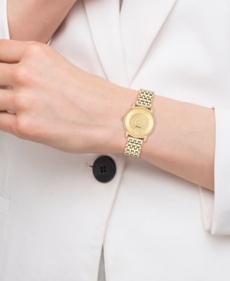 Women's Gold Elliot Stainless Steel Watch 28mm