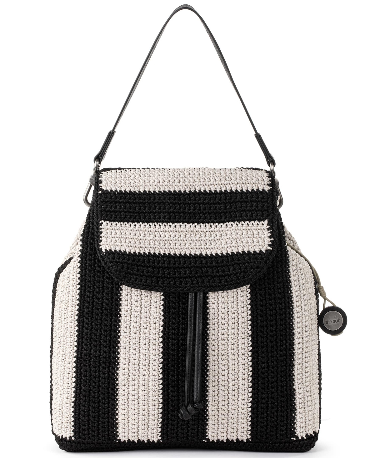 Women's Sayulita Crochet Backpack - Sunset Stripe