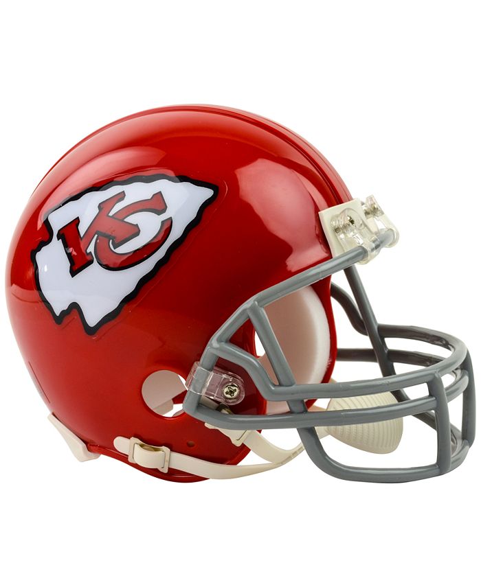 Official NFL Football Kansas City Chiefs Mini Helmet Plastic Riddell Used  Collec