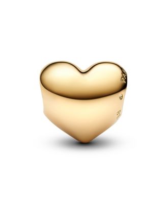 14K Gold-Plated Be Love Engravable Heart Charm