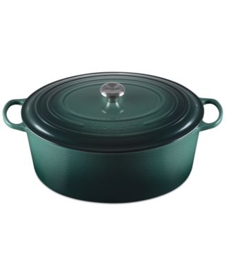 15.5 Quart Enameled Cast Iron Oval Dutch Oven
