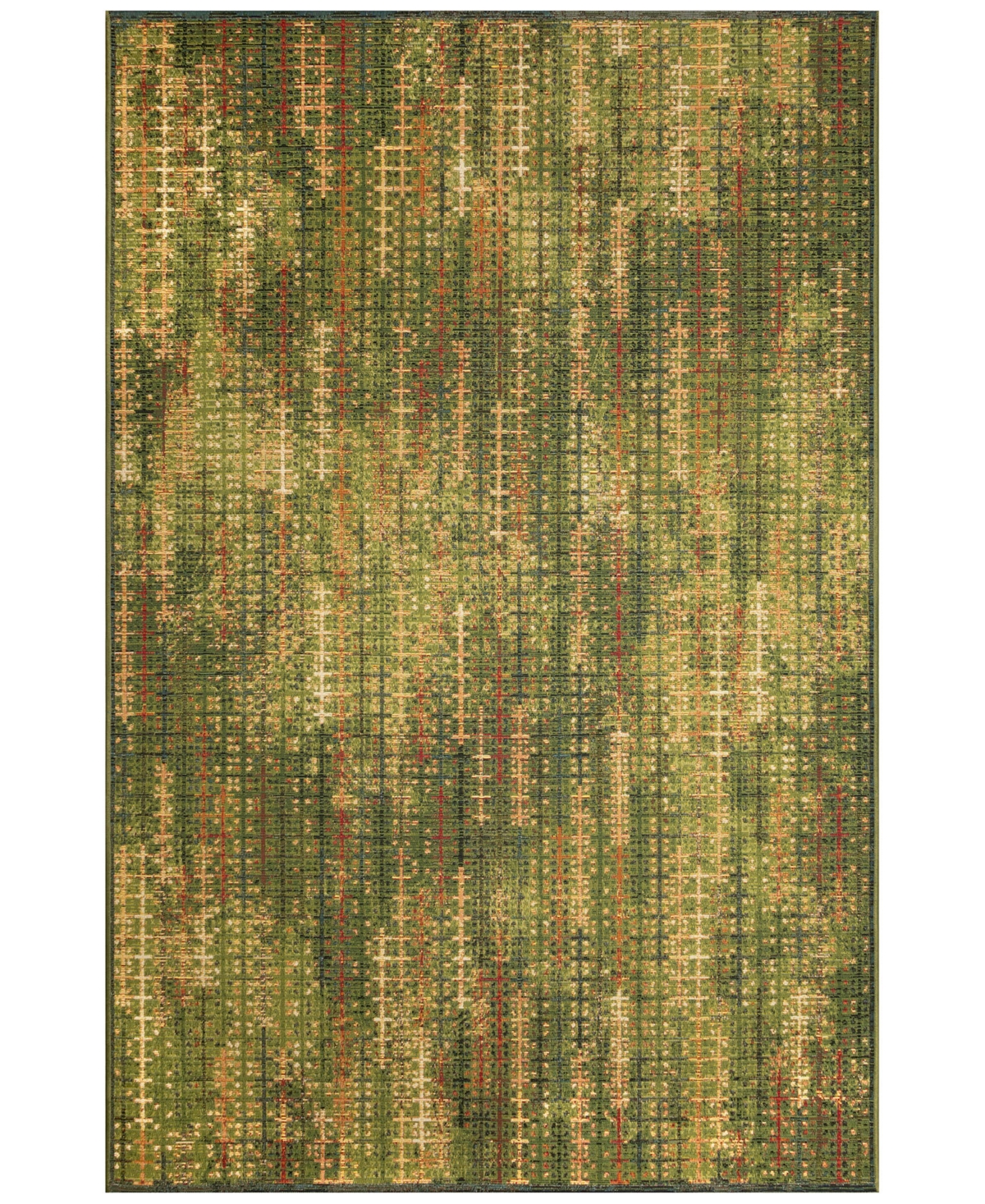 Liora Manne Marina Sienna 4'10"x7'6" Area Rug In Green