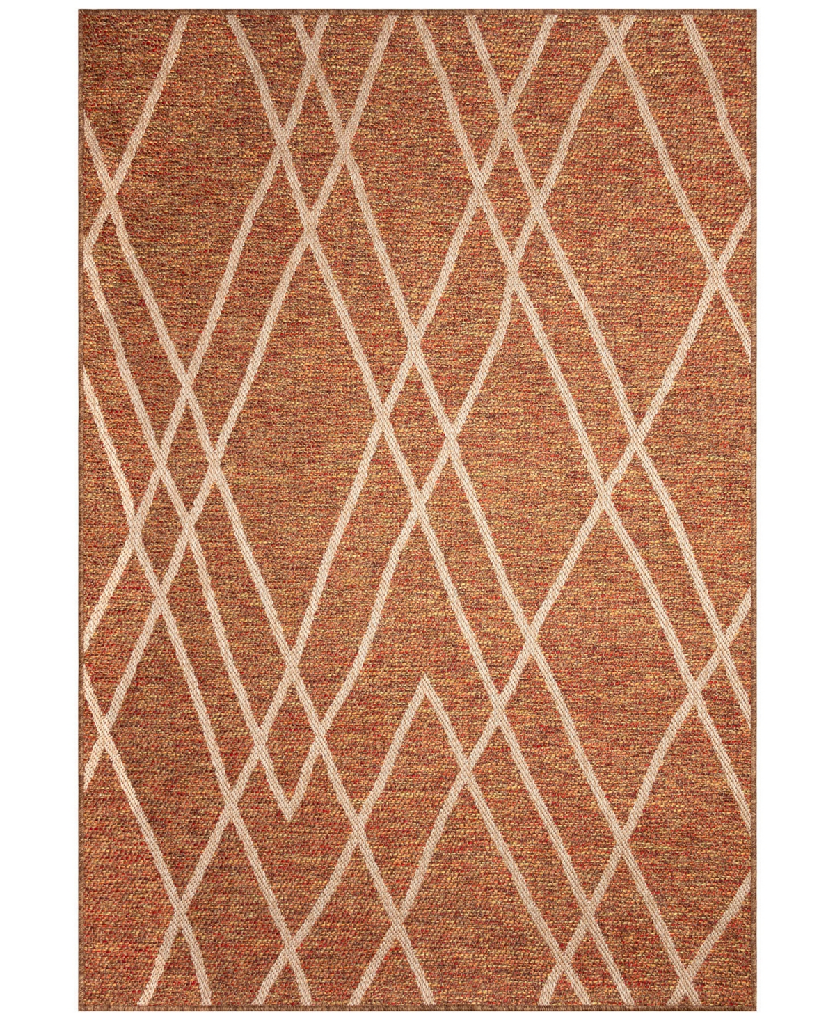 Liora Manne Roma Rado 5'3"x7'3" Area Rug In Brown
