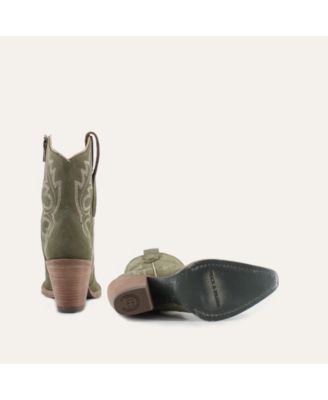 Brooke Leather Cowgirl Boots - Stylish Western Footwear & Comfort 