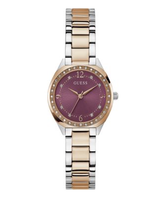 Women's Analog Two Tone Steel Watch 30mm