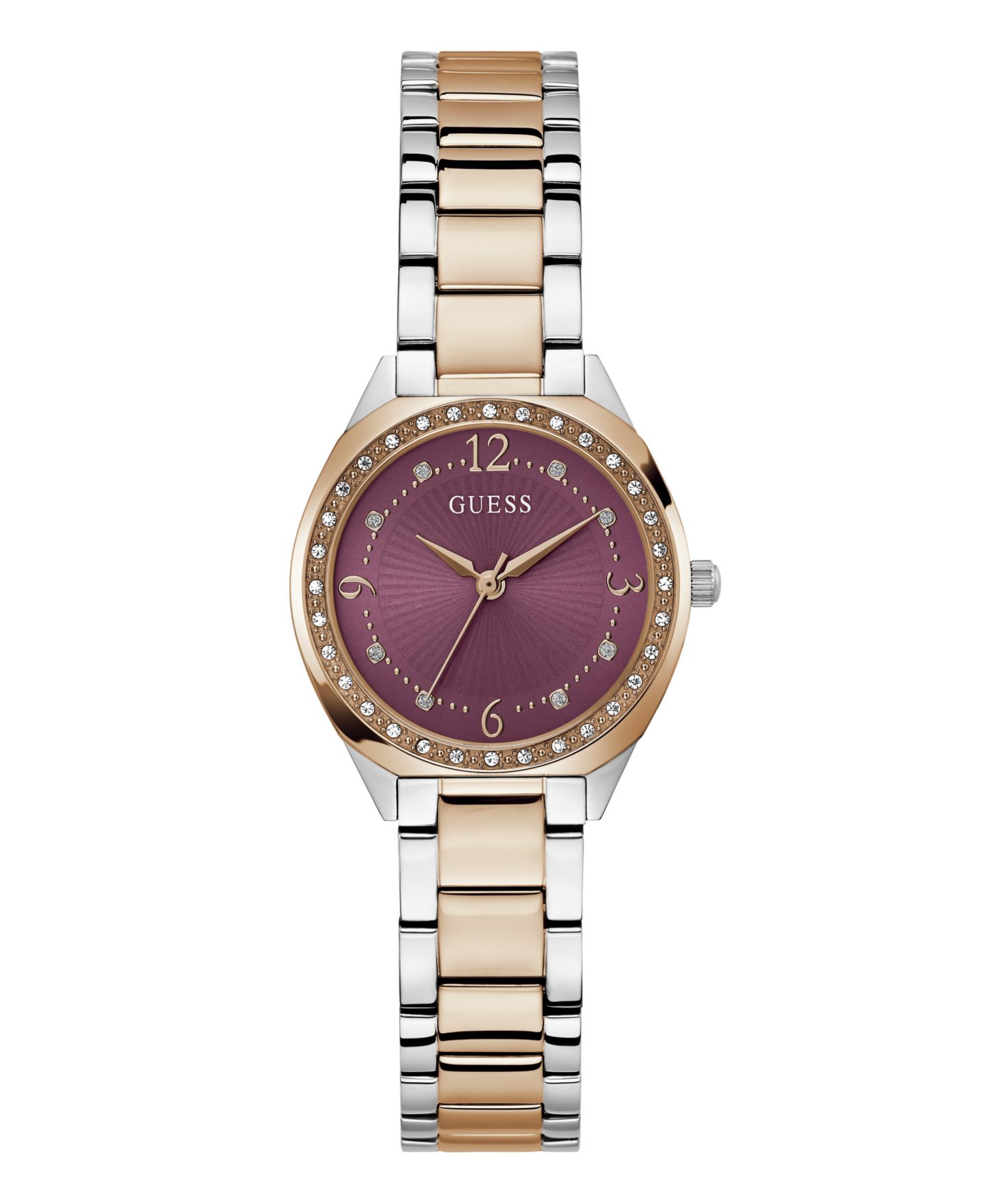 Женские часы GUESS Analog Two Tone Steel Watch 30mm — фото 1