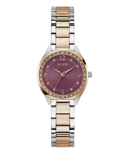 Женские часы GUESS Analog Two Tone Steel Watch 30mm