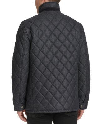 Men's Quilted Stand-Collar Jacket