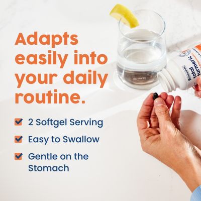 Turmeric Curcumin with Black Seed Oil - Advanced Antioxidant & Joint Support Supplement - Premium Turmeric Softgels with Enhanced High Absorption, Non-GMO & Gluten-Free, 60 Softgels