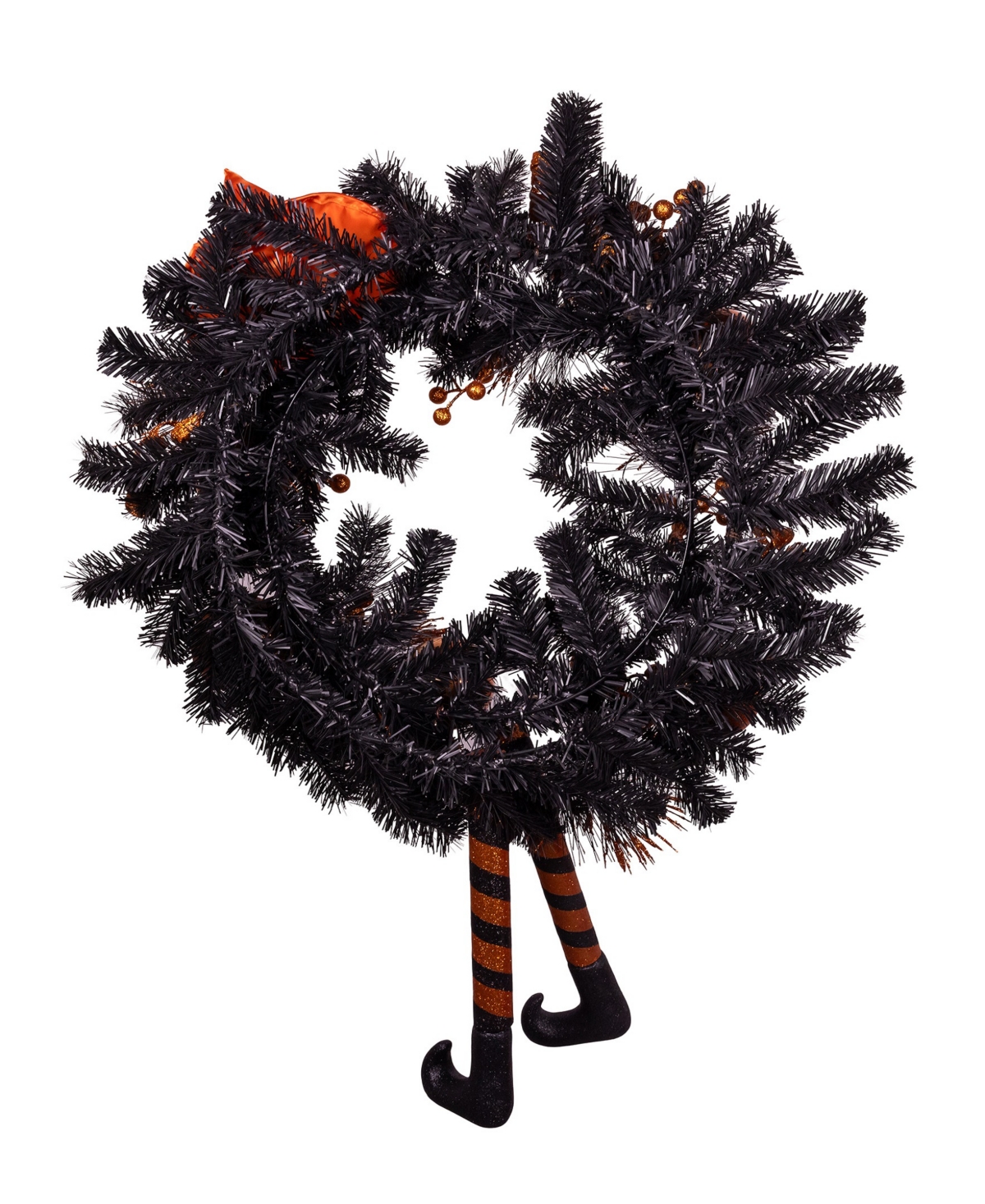 Kurt Adler 33-Inch Unlit Halloween Wreath