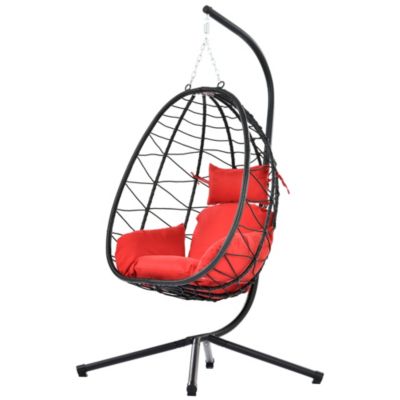 Streamdale Egg Chair with Stand for Indoor and Outdoor Use