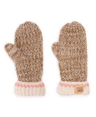 Women's Marled Chunky Stitch Mitten