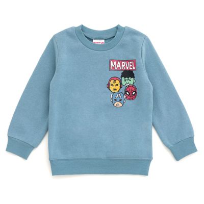 Toddler Boys Marvel Fleece Sweatshirt and Pants Outfit Set