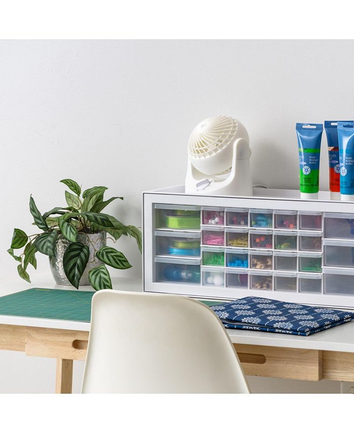 IRIS USA WOOZOO Fan, 10 Speed, 6 angles, 65° Adjustable Tilt, White - White - ONE SIZE