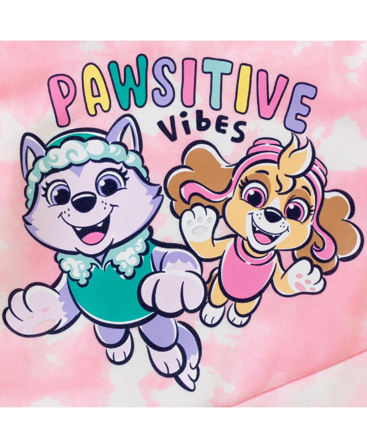 Paw Patrol Girls Everest Skye Pullover Crossover Fleece Hoodie and Leggings Outfit Set to -/ blue