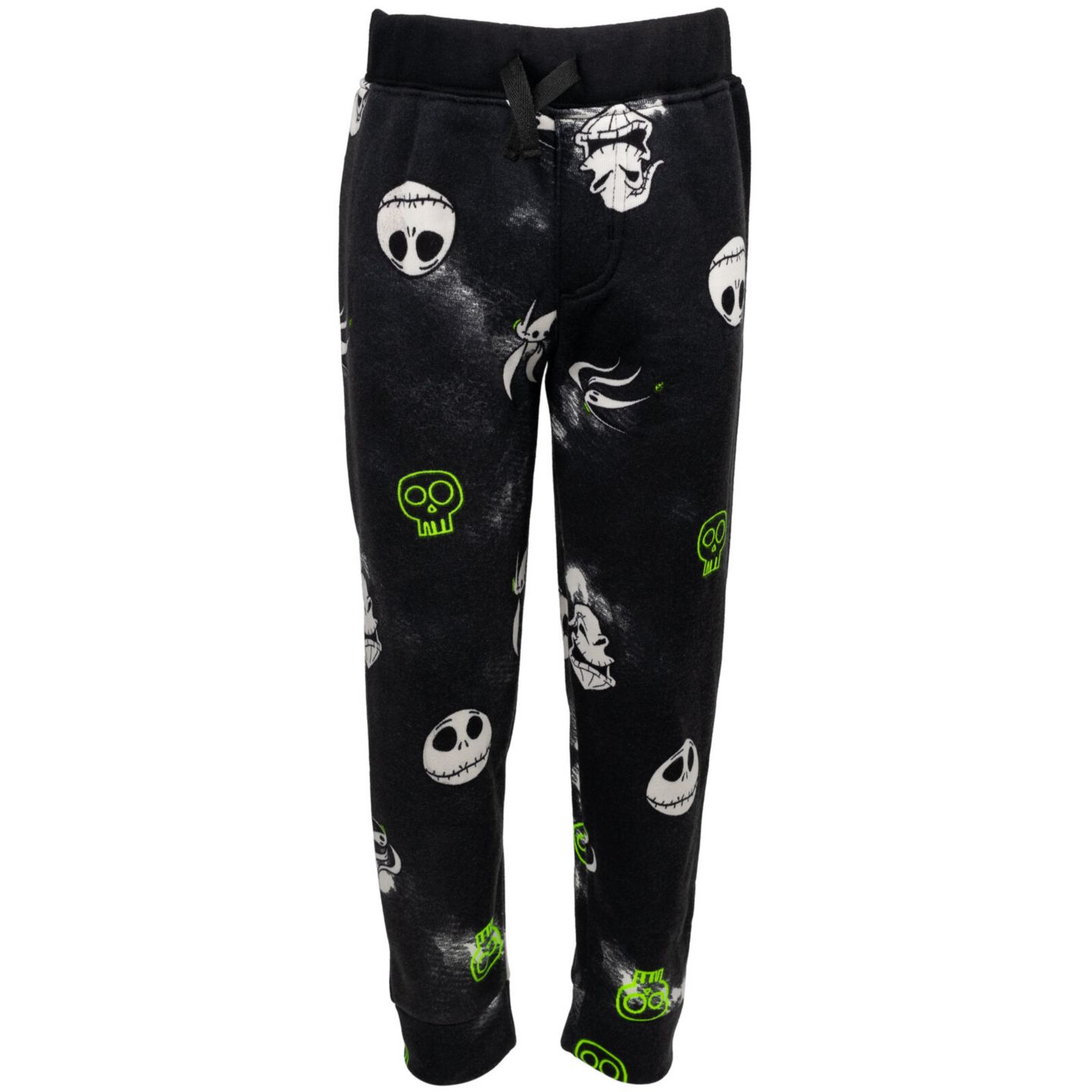 Комплект Nightmare Before Christmas Fleece 2-Piece Hoodie and Joggers Set для мальчиков, цвет: Чёрный — фото 6