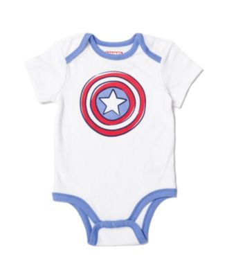 Baby Boys Bodysuit Pants and Hat 3 Piece Outfit Set