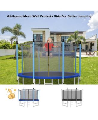 Replacement Weather-Resistant Trampoline Safety Enclosure Net