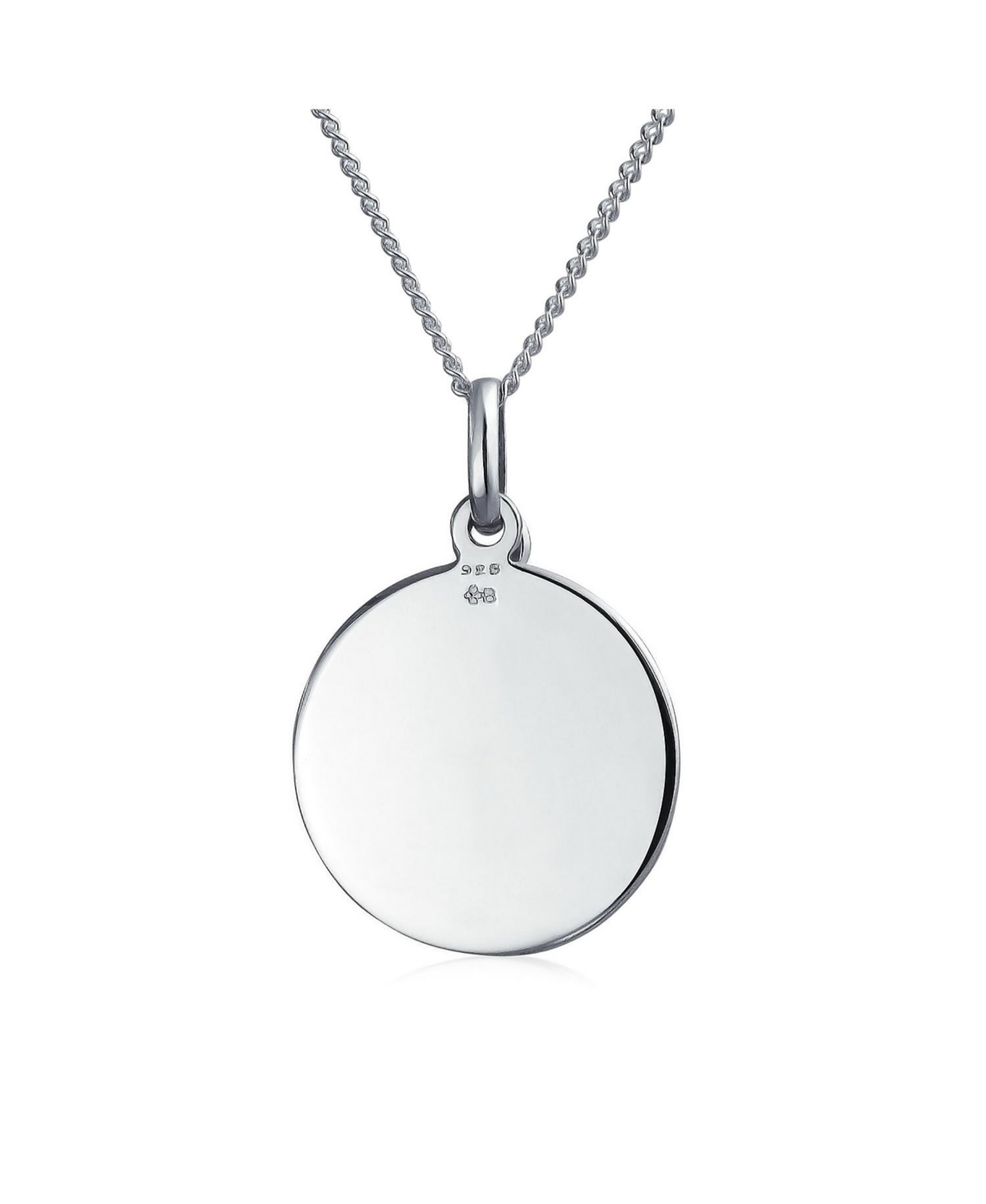 Bling Jewelry May Love Luck Happiness Be always With You Bff Inspirational Pendant Necklace For Graduation Gift 2 Tone Sterling Silver