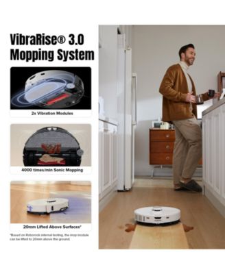 S8 MaxV Ultra Robot Vacuum and Mop with FlexiArm Design Side Brush, 10,000 Pa Suction and 8-in-1 RockDock Ultra