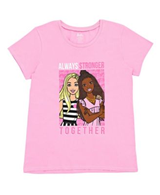 Girls T-Shirt and French Terry Shorts Outfit Set