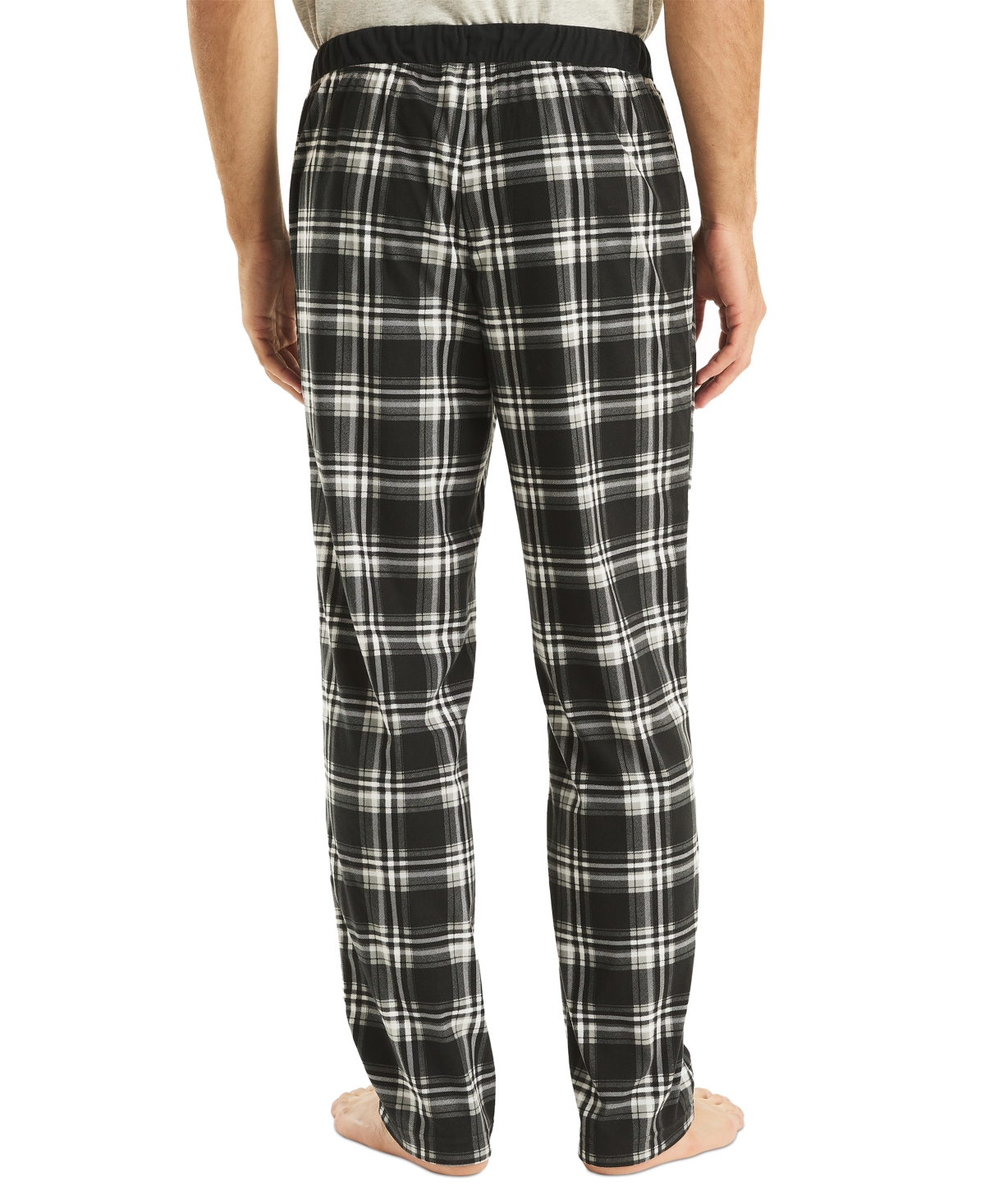Nautica Men's Classic-Fit Plaid Fleece Pajama Pants