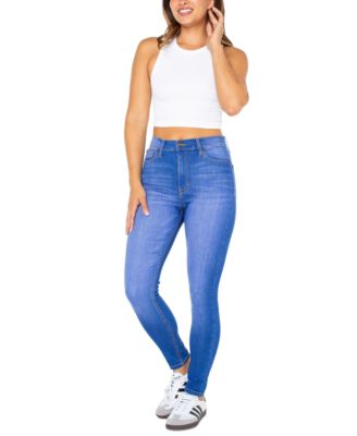Celebrity Pink - Juniors' High Rise Skinny Ankle Jeans, 00-24W