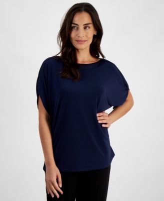 Petite Drop-Sleeve Top, Created for Macy's