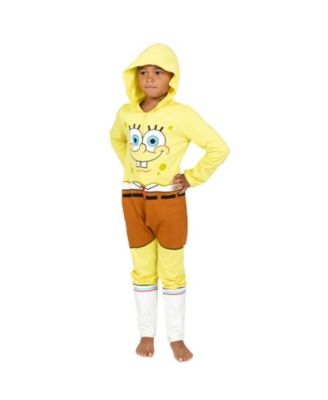 Boys SpongeBob SquarePants Patrick Zip Up Cosplay Costume Coverall to