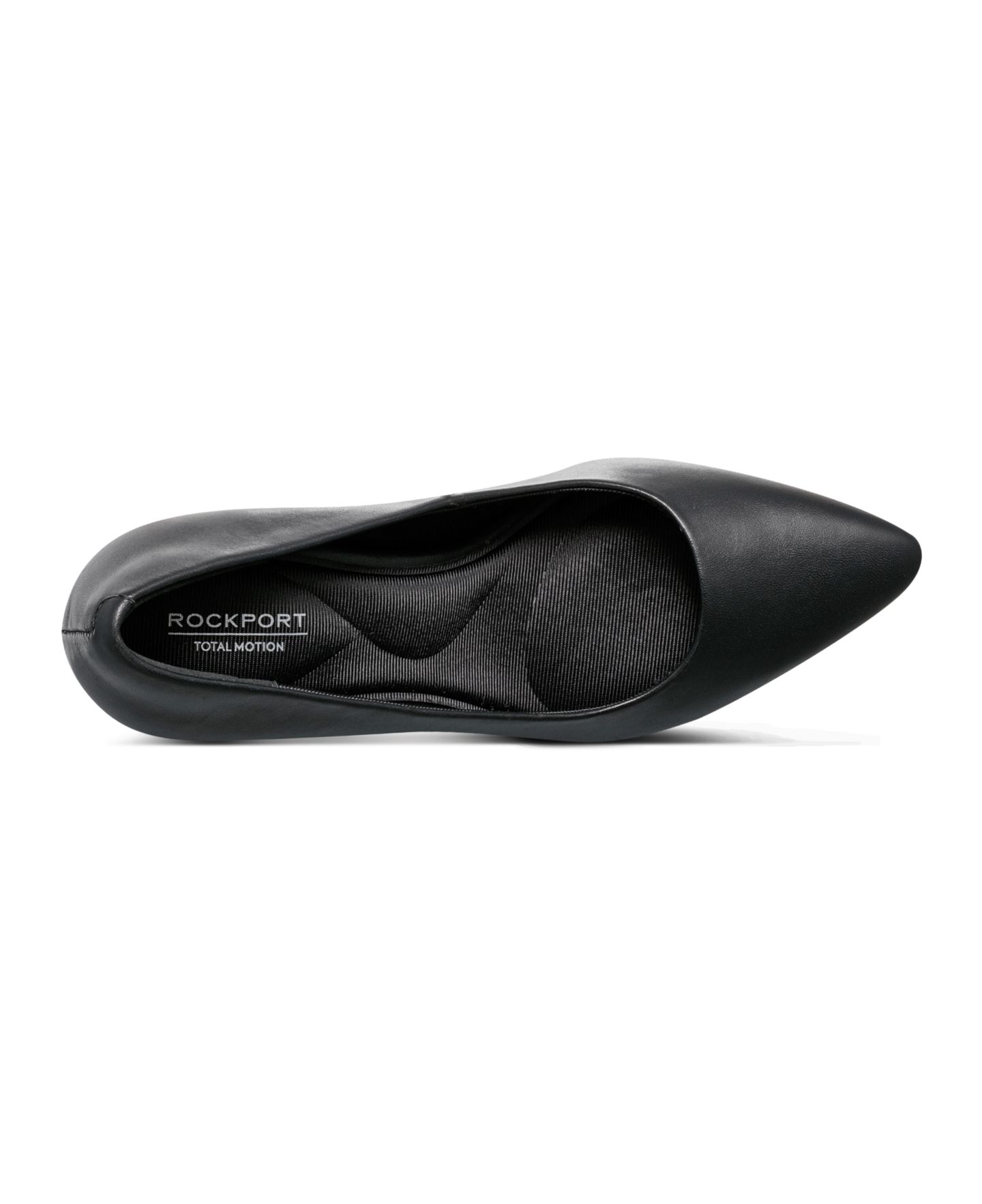 Женские туфли Rockport Juliet Total Motion Dress Pumps, цвет: Чёрный кожаный — фото 4