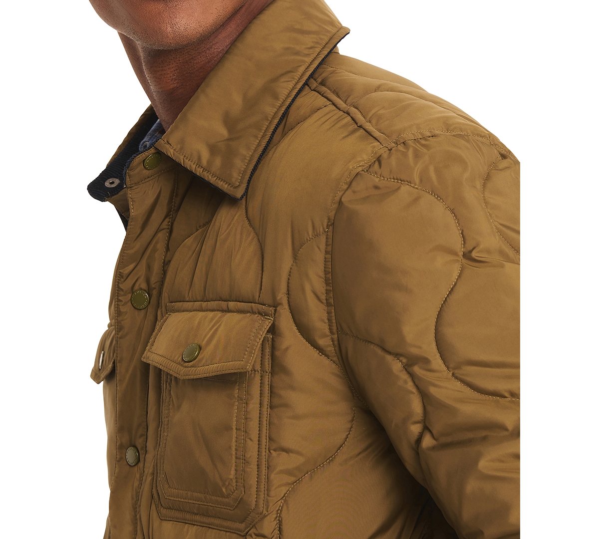 Nautica Men's Tempasphere Quilted Shirt Jacket