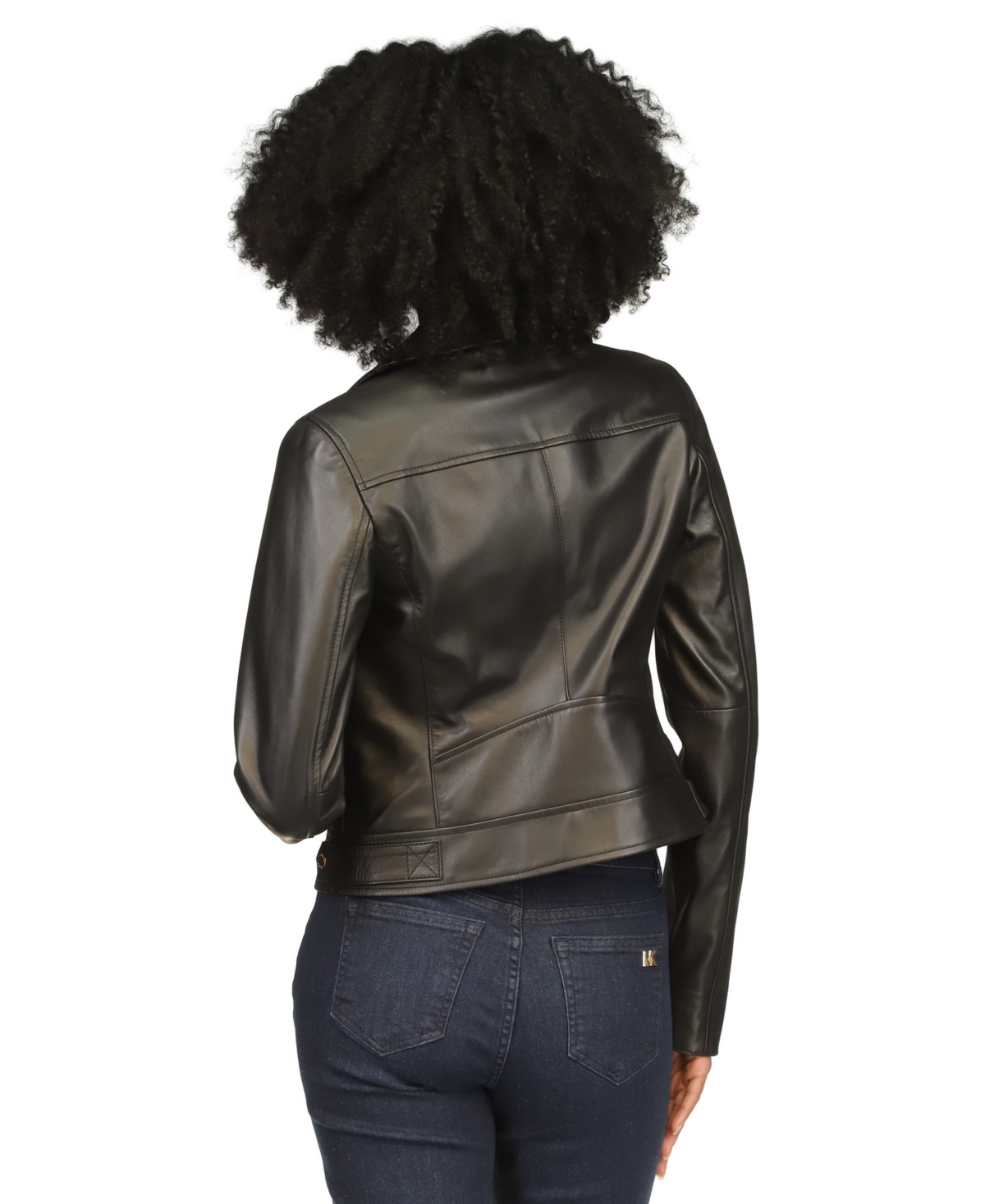 Michael Michael Kors Women's Leather Moto Jacket