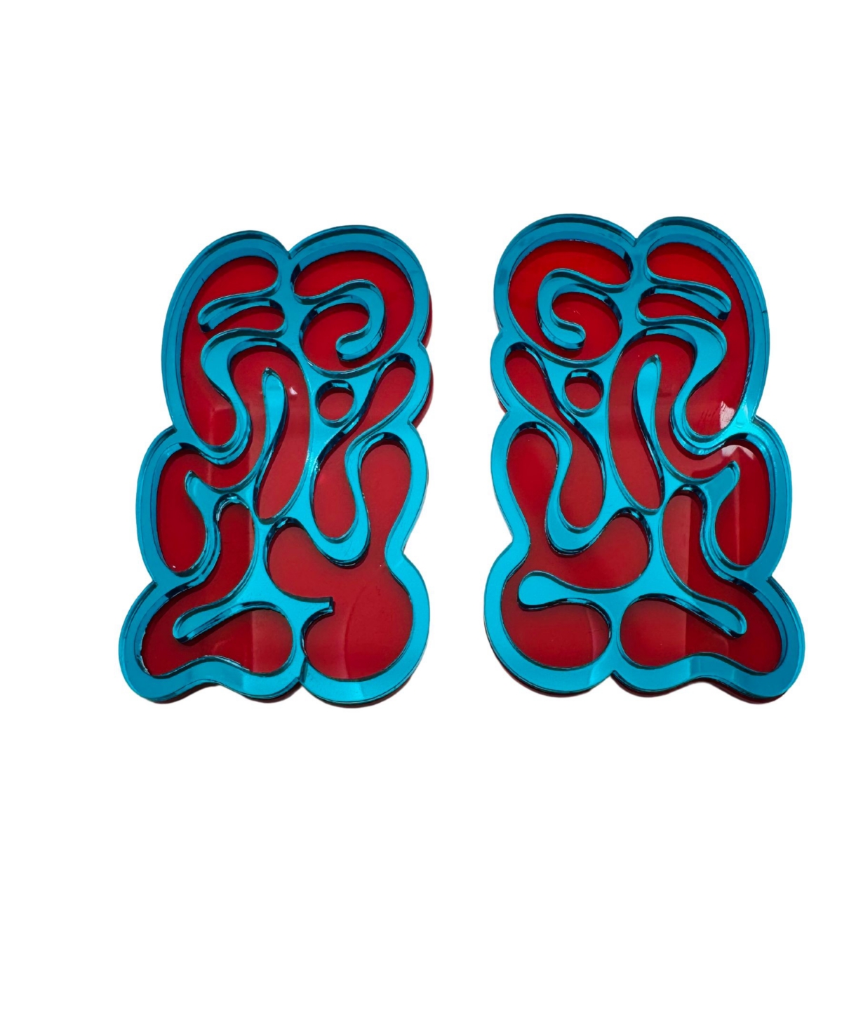 Swanky Designs 3D Cutout Studs