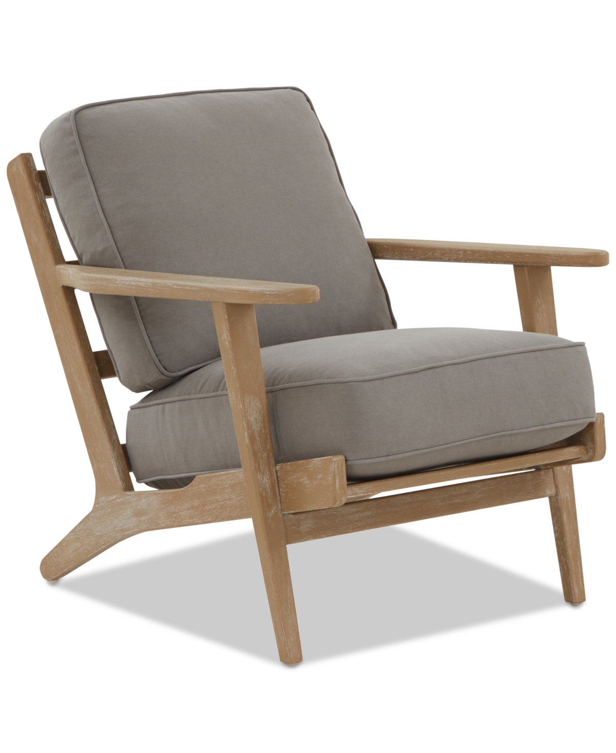 Macy's Keiffer 28" Accent Chair, Created For  In Lily Granite