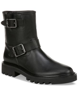 Sam Edelman Women's Kinsley Lug Biker Booties - Macy's
