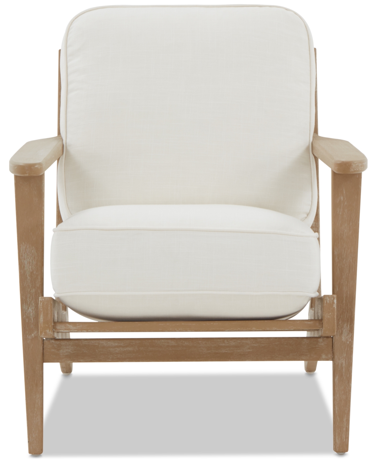 Macy's Keiffer 28" Accent Chair, Created For  In Lena Off White