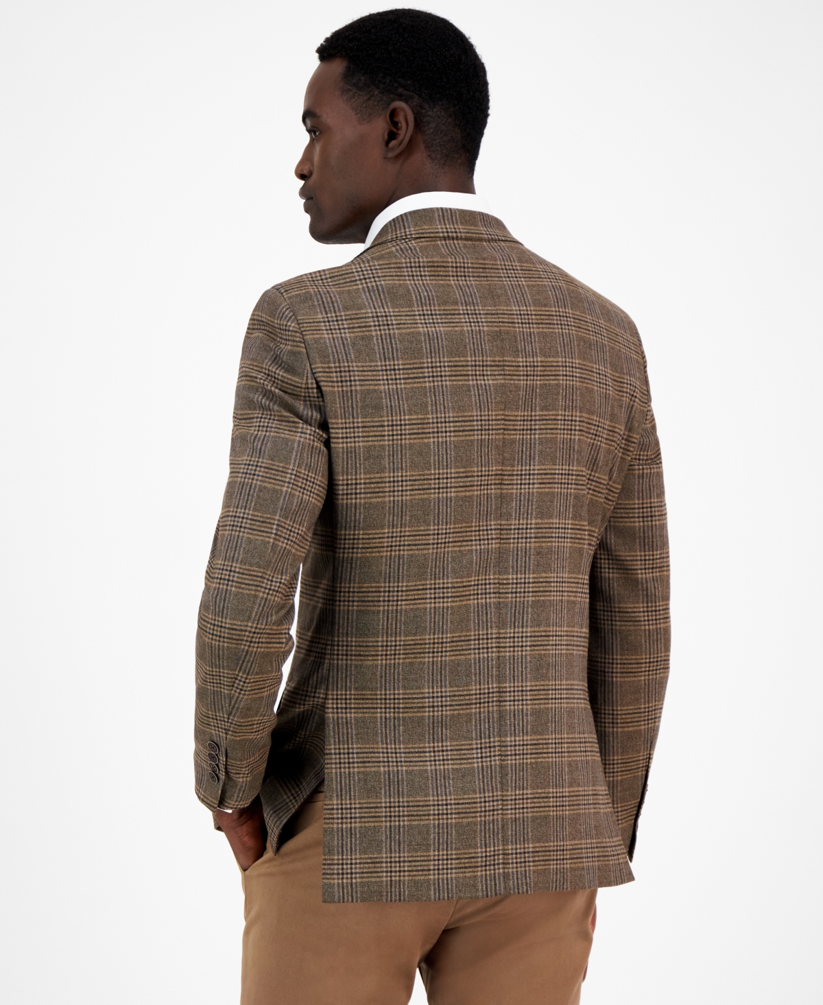 Nautica Men's Modern-Fit Pattern Sport Coat