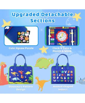 Busy Board Book Montessori Toys for Toddler